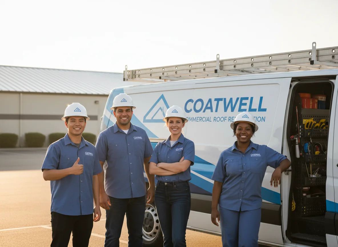 Commercial roof coating company in Rock, WV